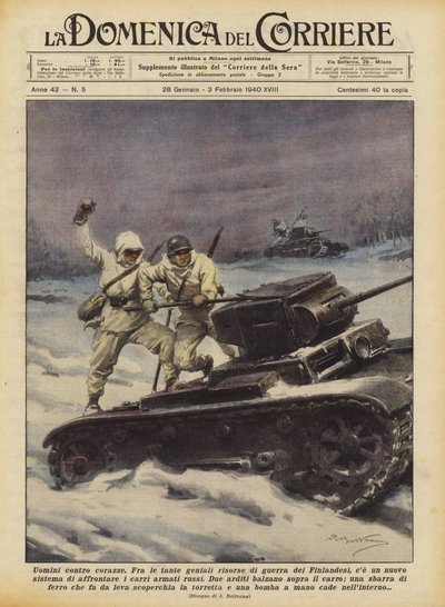Men Against Armor by Achille Beltrame
